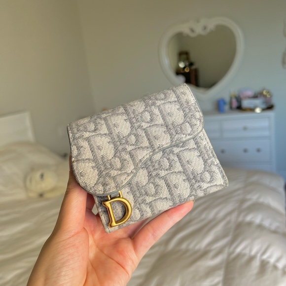 ❌SOLD❌Dior Saddle Trotter Monogram Wallet - Picture 11 of 16